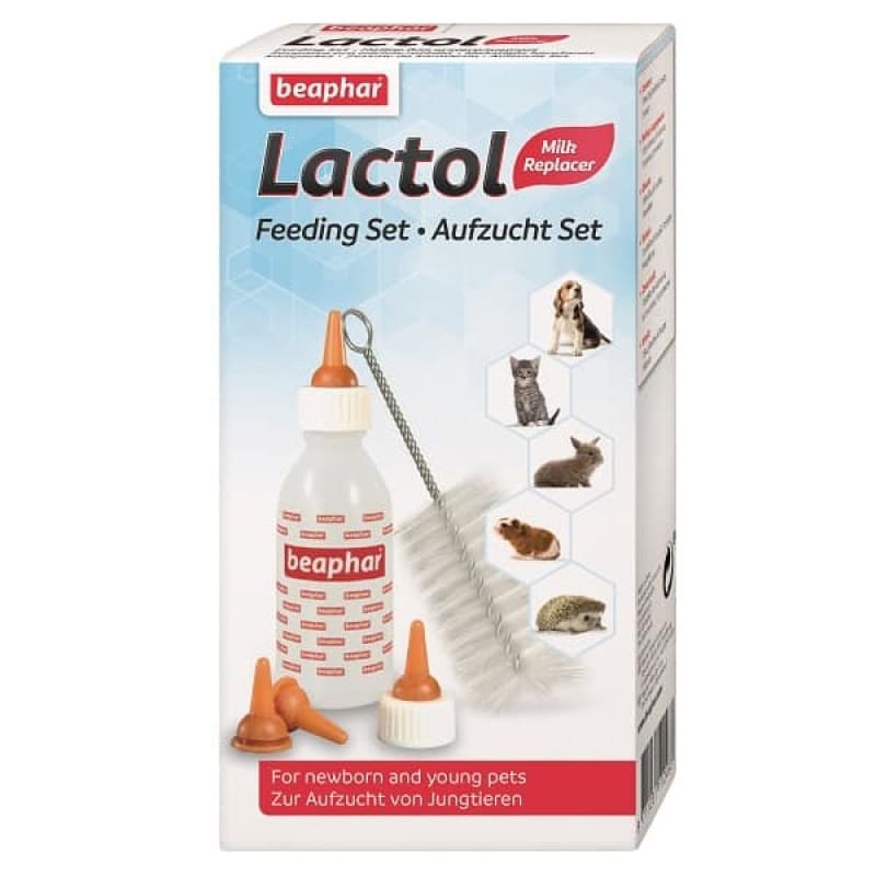 Beaphar Lactol Set barošanas komplekts kucēniem un kaķēniem